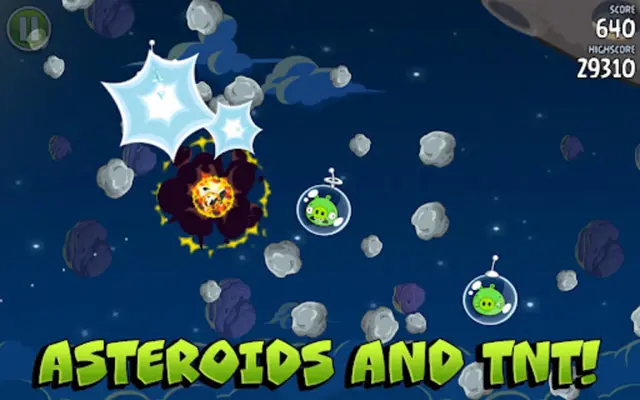 Angry Birds Space android App screenshot 1