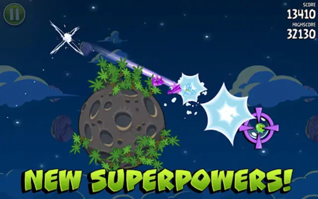 Angry Birds Space android App screenshot 2